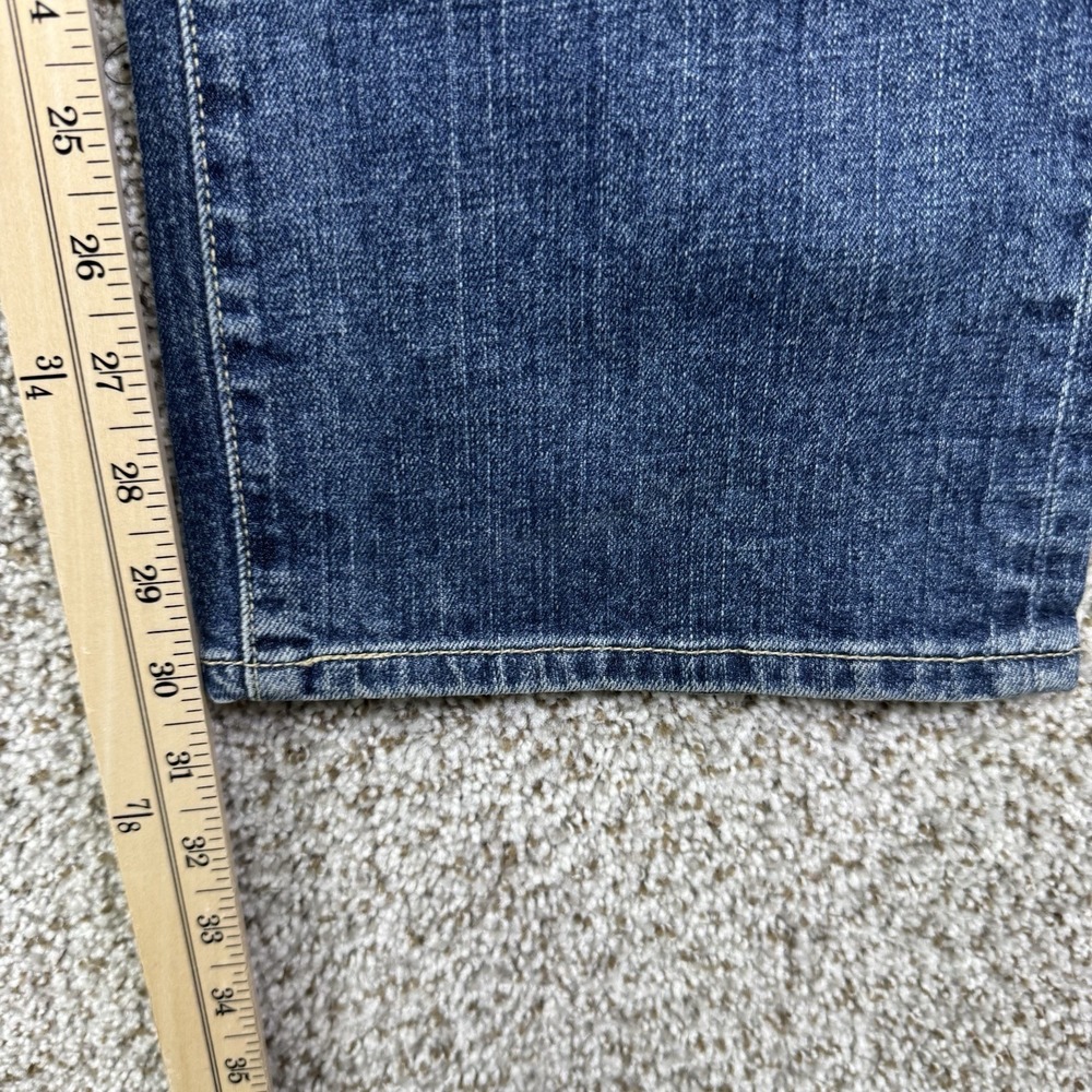 New Southern Tide Jeans Men's 36x30 Blue Denim Bootcut Tailored Fit Medium Wash - Picture 6 of 16